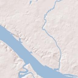 Woodland Alabama Terrain Map