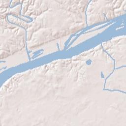 Manor Haven Alabama Terrain Map