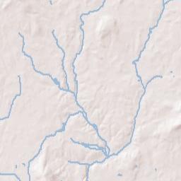 Rainbow Alabama Terrain Map
