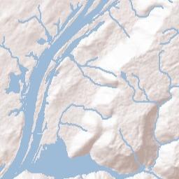 Yucca Alabama Terrain Map