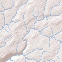 Fabius Alabama Terrain Map