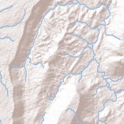 Deer Head Cove Alabama Terrain Map