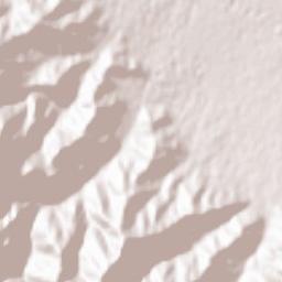 Heydareh-ye Posht-e Shahr Terrain Map