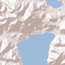 Namhae-gun Terrain Map