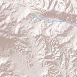 Gorman California Terrain Map