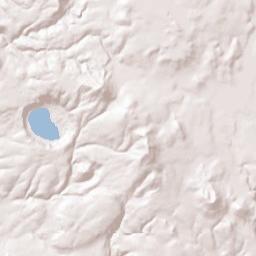 Stoneman Lake Arizona Terrain Map