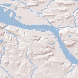Little Rock, Arkansas Terrain Map