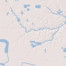 Vaby Arkansas Terrain Map