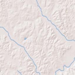 1953-1957 Mississippi 25, Tishomingo, MS Terrain Map