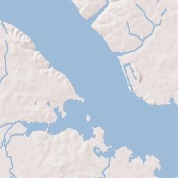 Poplar Creek Alabama Terrain Map