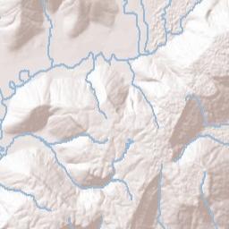 Garth Alabama Terrain Map
