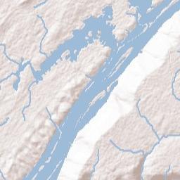 Riverland Estates Alabama Terrain Map