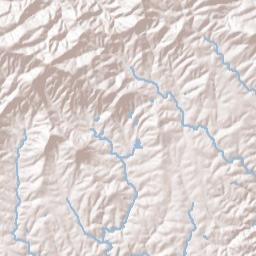 Georgia 15, Chattahoochee National Forest Terrain Map