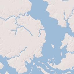 Swansboro Terrain Map