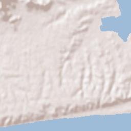 Kosai-shi Terrain Map