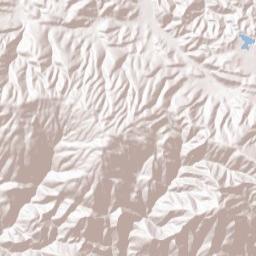 Three Points California Terrain Map