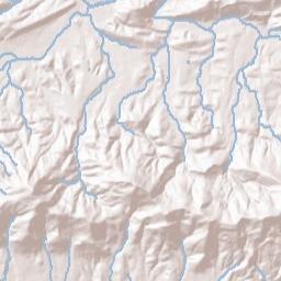 Y City Arkansas Terrain Map