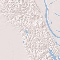 Phillips Bayou Arkansas Terrain Map