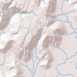 Paint Rock Alabama Terrain Map