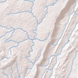 Townsend Crossroads Alabama Terrain Map