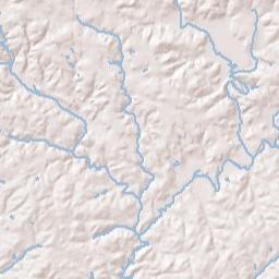 Habersham County Terrain Map