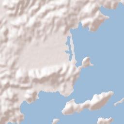 Setouchi Shi Terrain Map