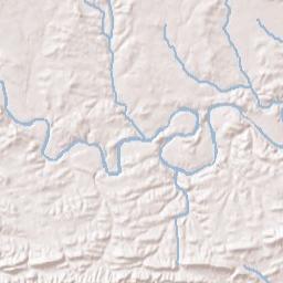 Sims Arkansas Terrain Map