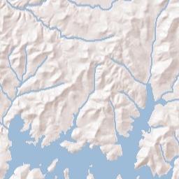 Rock Creek Alabama Terrain Map