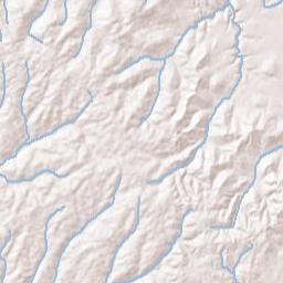 Crooked Oak Alabama Terrain Map