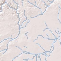 Saints Crossroads Alabama Terrain Map