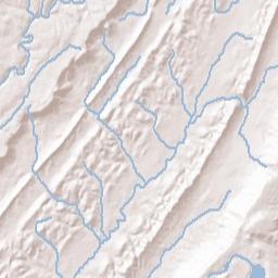 Hammondville Alabama Terrain Map