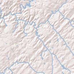 Demorest Terrain Map