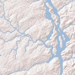 Great Falls Terrain Map