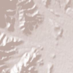 Paghmān Terrain Map