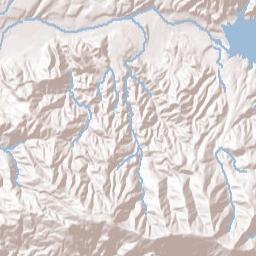 Santa Barbara County Terrain Map