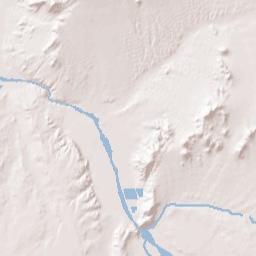 Valley High North California Terrain Map