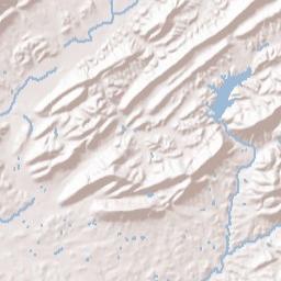 Hawes Arkansas Terrain Map
