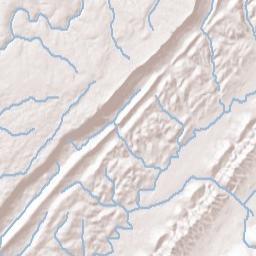 Minvale Alabama Terrain Map