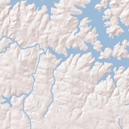 Gumlog Terrain Map