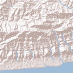 Gato California Terrain Map