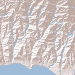 Capitan California Terrain Map