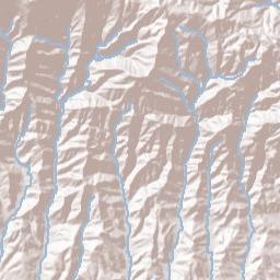 Orchams California Terrain Map