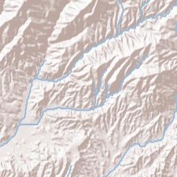 Las Cantilles California Terrain Map