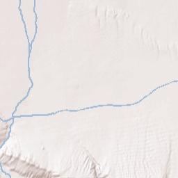 Llano California Terrain Map