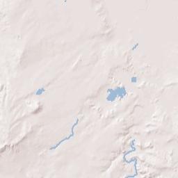 Saint Johns Arizona Terrain Map