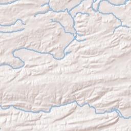 West Valley Arkansas Terrain Map