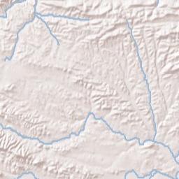Mimosa Arkansas Terrain Map