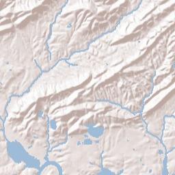 213 Lost Lake Point Hot Springs National Park Terrain Map