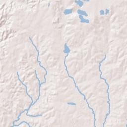 Shaw Arkansas Terrain Map