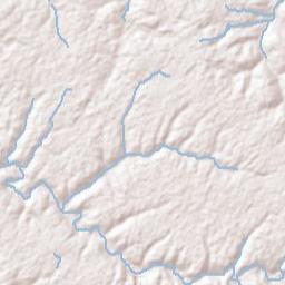 Glasgow Corner Alabama Terrain Map